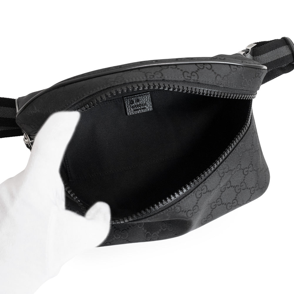 未使用 展示品】グッチ GUCCI ウエスト ボディバッグ 斜め掛け GG