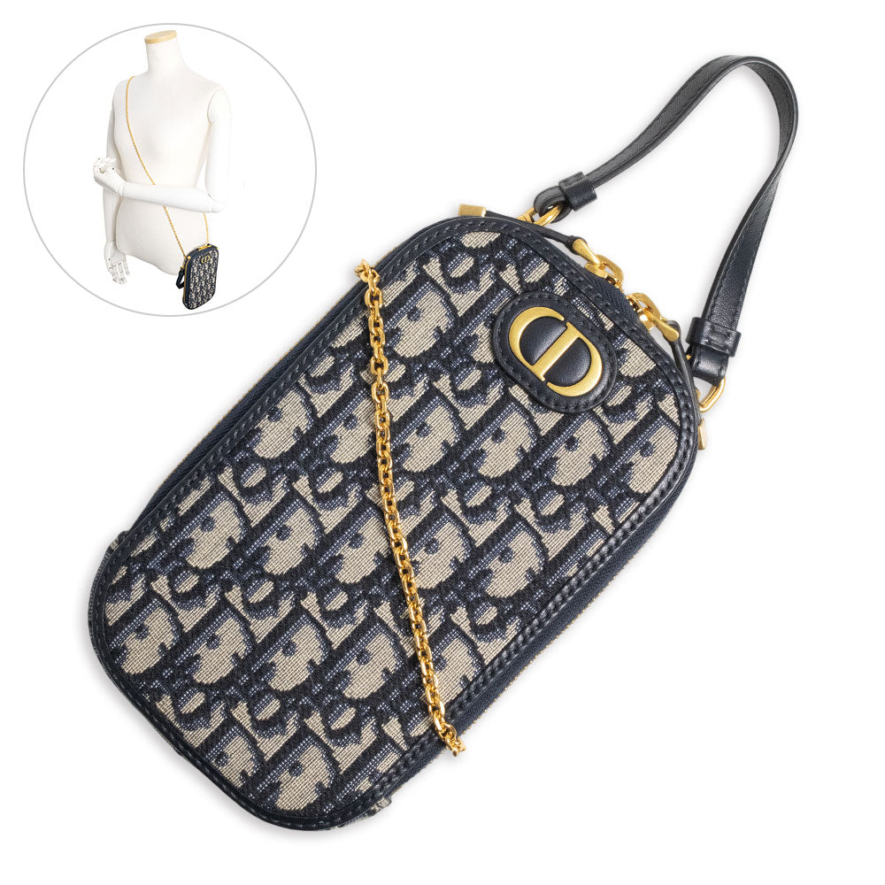 Christian Dior ディオール レザー×ナイロン ボストンバッグ Christian Dior（クリスチャン・ディオール） ディオール DIOR サドル