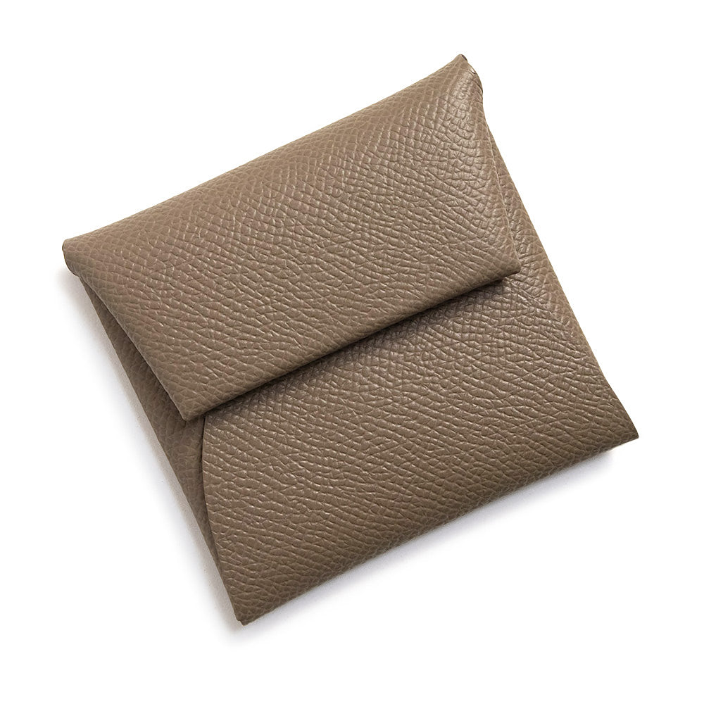 【新品未使用】Hermes エルメス バスティア ケース エトゥープ 新品・未使用品】HERMES エルメス バスティア GM ヴォーエプソン
