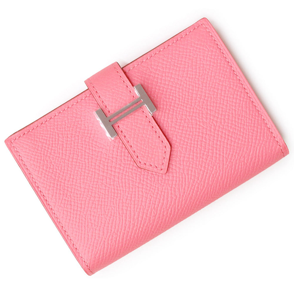 新品・未使用品】HERMES エルメス ベアン ミニ ヴォーエプソン ピンク