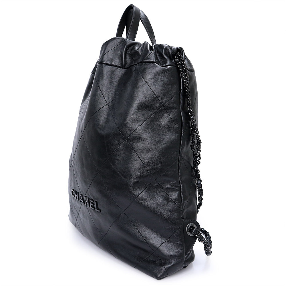 未使用 展示品】CHANEL シャネル AS3313 22 マトラッセ チェーン