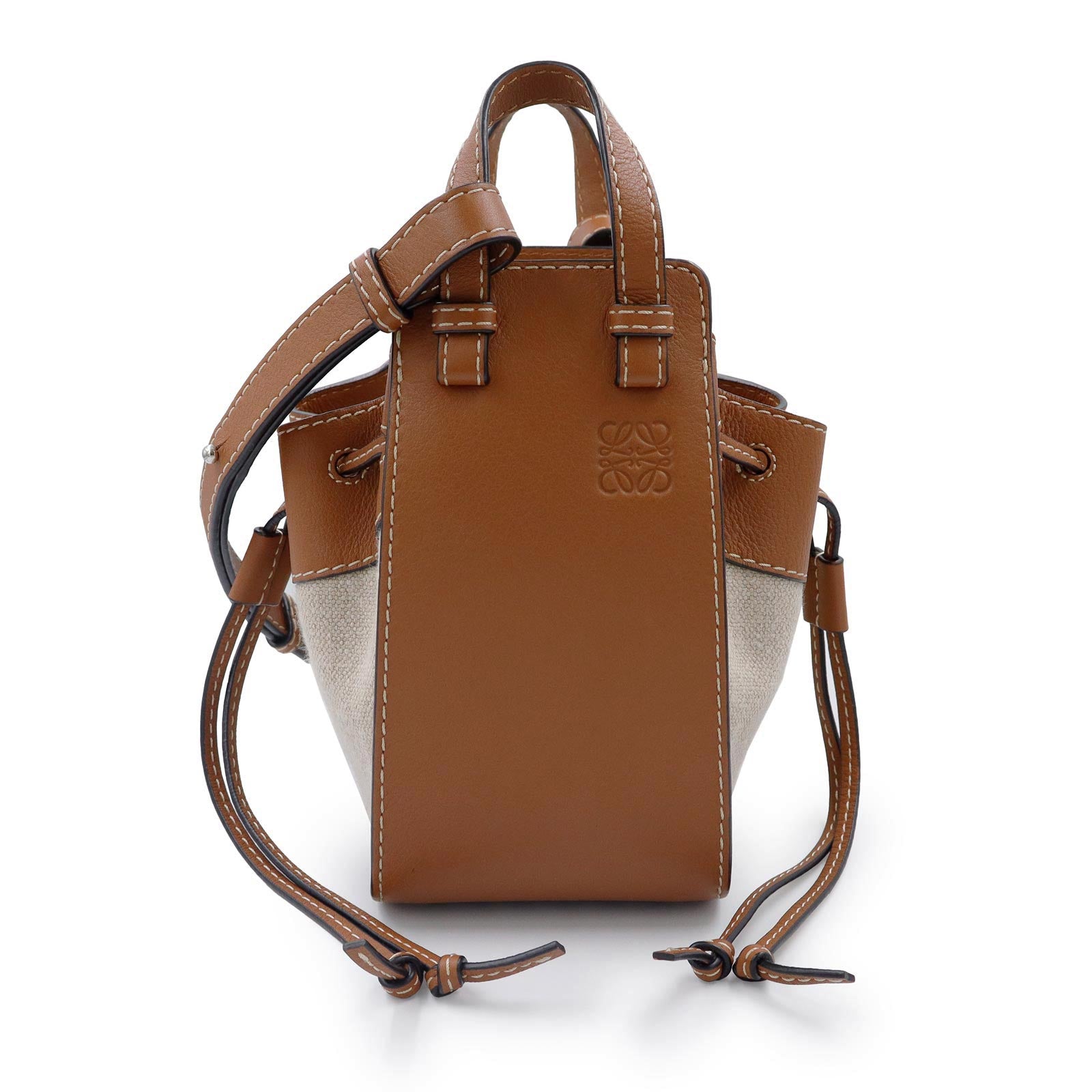 美品】LOEWE ロエベ 314.39.V07 ハンモック ドローストリング ミニ