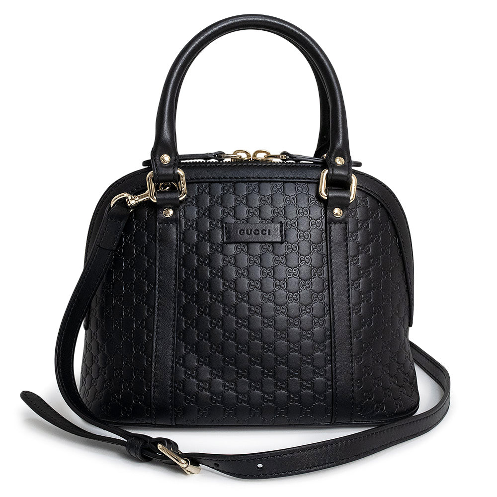 未使用 展示品】GUCCI グッチ 449654 ミニ ドーム マイクログッチシマ 