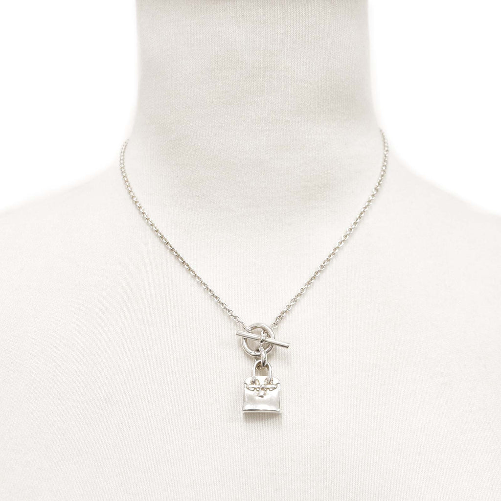 中古】HERMES エルメス アミュレット バーキン SV925 シルバー