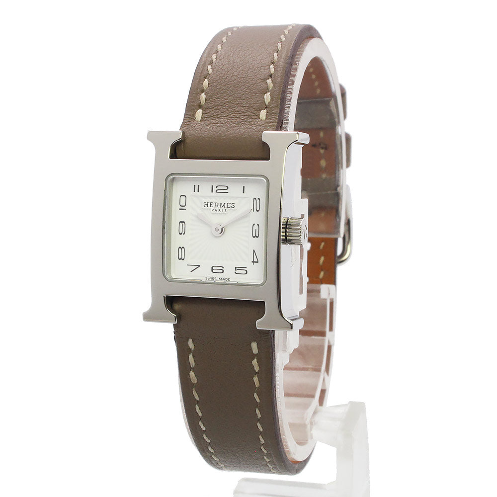 美品】HERMES エルメス HH1.110 Hウォッチ ミニ 21mm TPM クオーツ