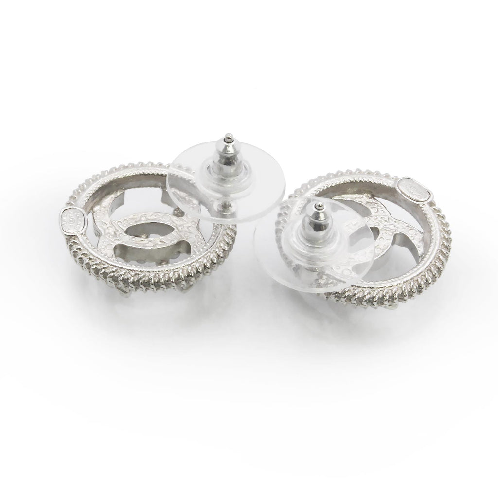 ほぼ未使用CHANEL ピアス A11 Aココマーク パールモチーフ ストーン 新品・未使用品】CHANEL シャネル A58058 ココマーク ラインストーン
