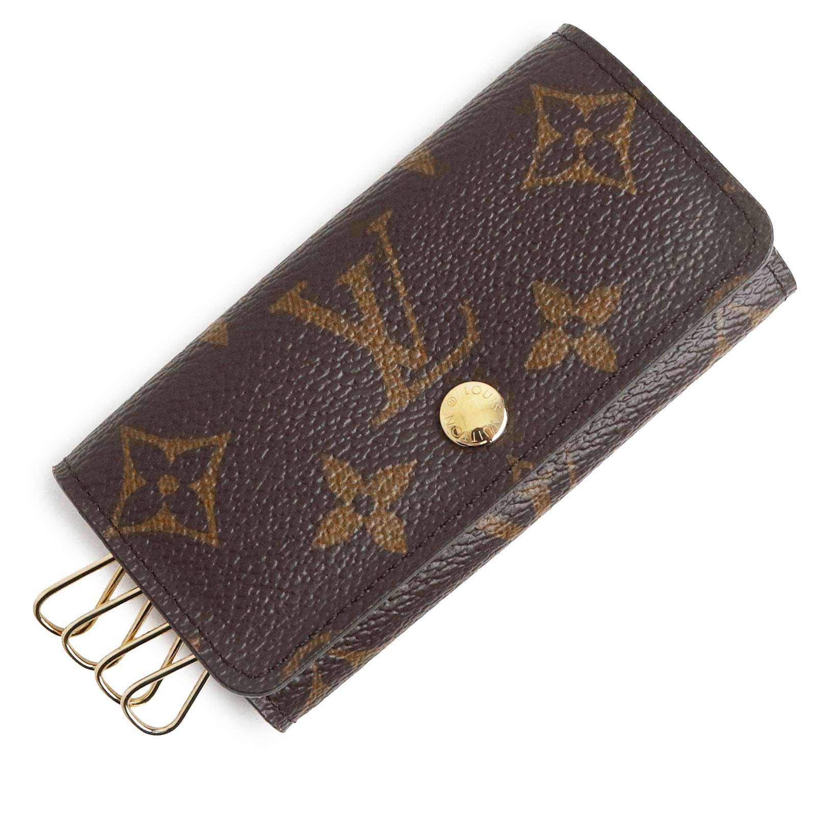 【箱付き】LOUIS VUITTON ダークブラウン キーケース キーケース – BrandCity