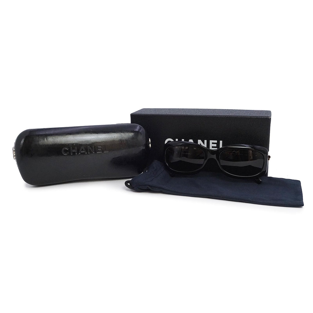 美品】CHANEL シャネル 5127-B カメリア ココマーク ラインストーン