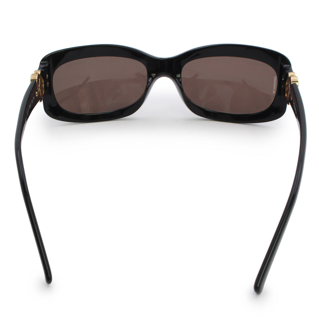 美品】CHANEL シャネル 5127-B カメリア ココマーク ラインストーン