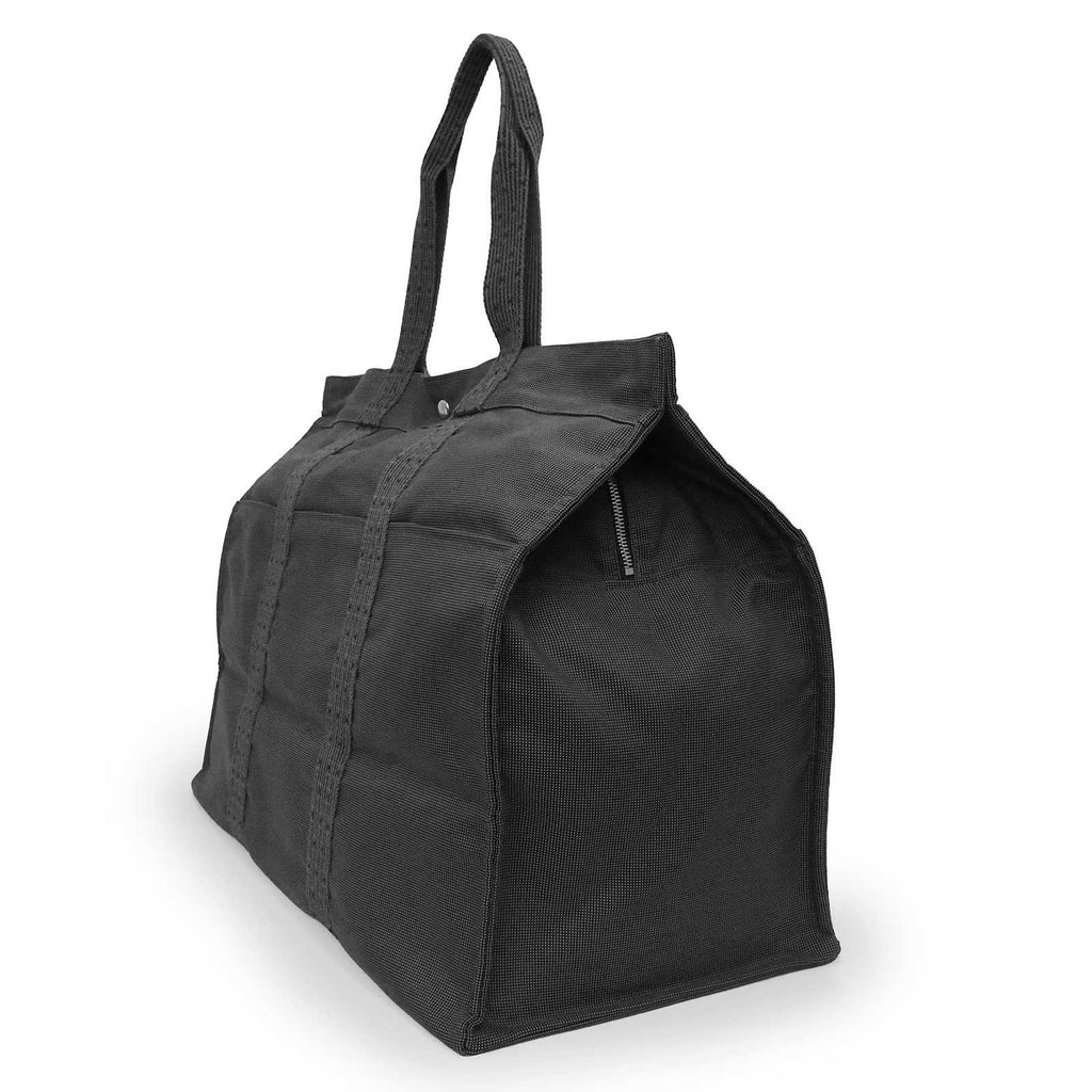 美品】HERMES エルメス エールライン TGM キャンバス グレー トート