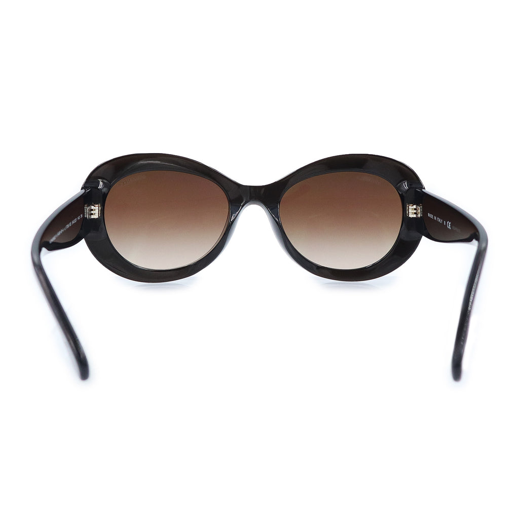 CHANEL サングラス 5469-B-A 美品】CHANEL シャネル 5469-B-A ココマーク ラインストーン オーバル