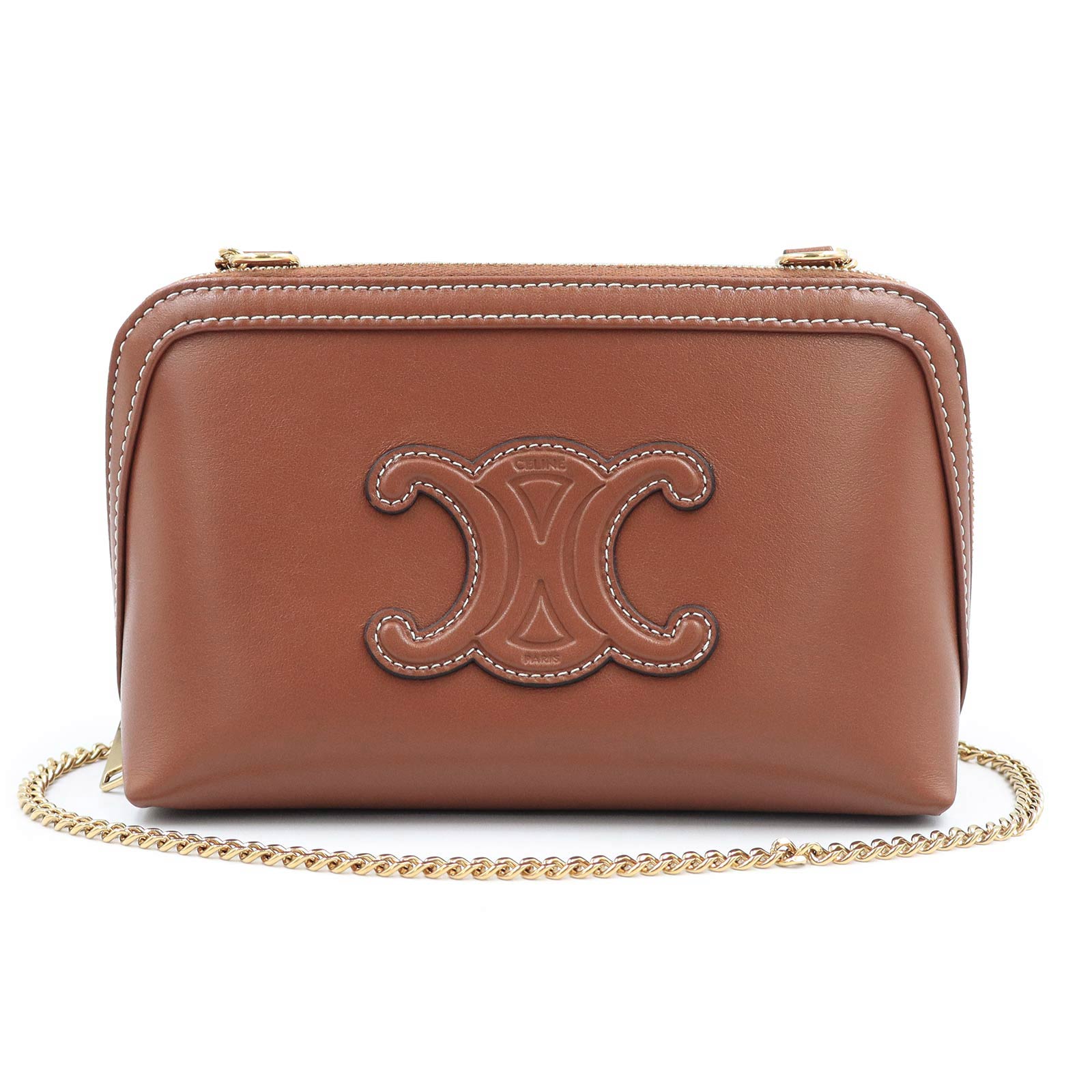 新品・未使用品】CELINE セリーヌ 10E383DR8 キュイル トリオンフ