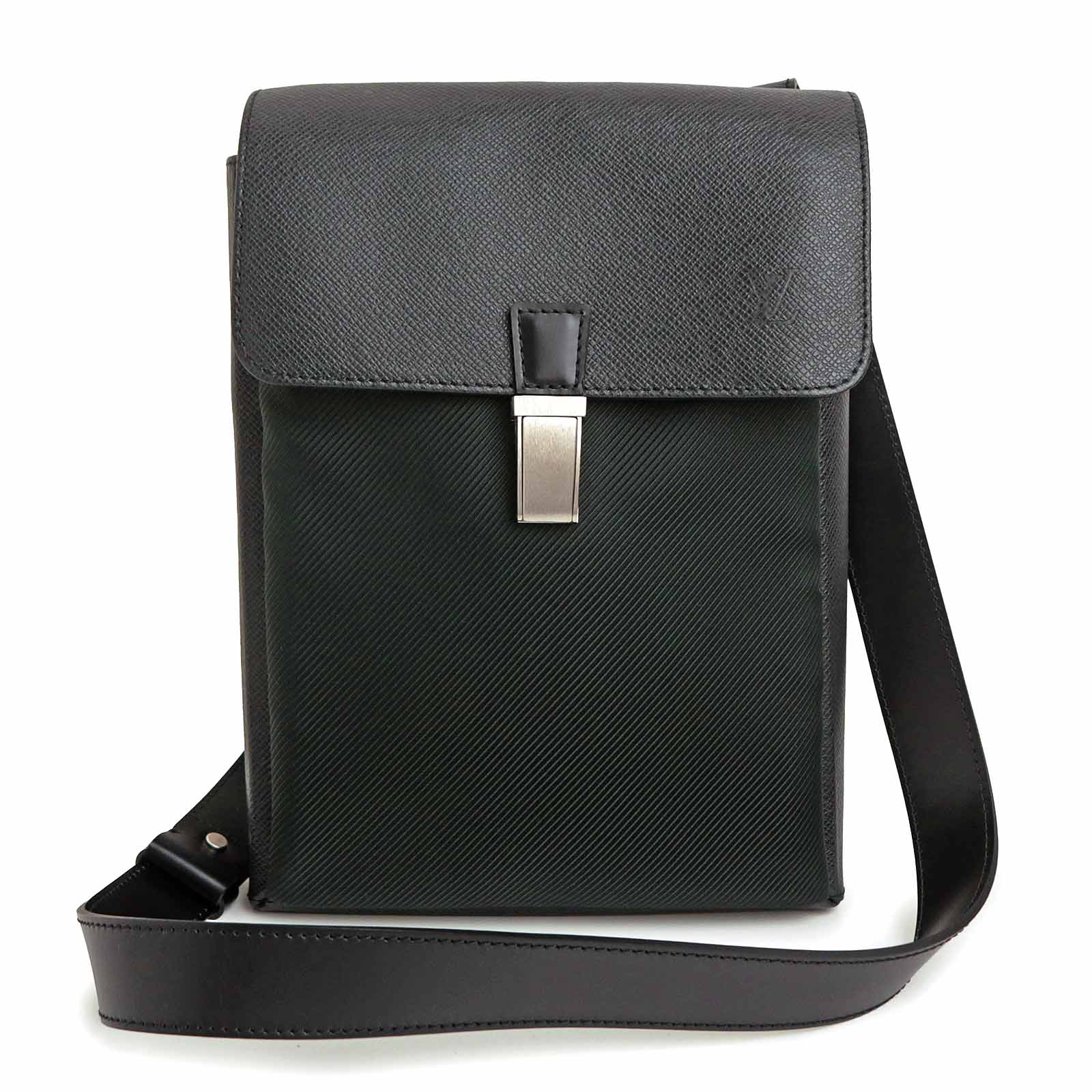 ルイヴィトン サラトヴPM ショルダーバッグ タイガ メンズ M30892 美品】LOUIS VUITTON ルイ ヴィトン M30892 サラトヴ PM タイガ