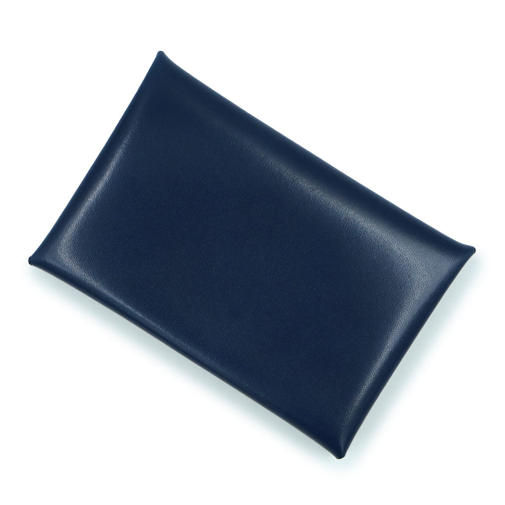 新品・未使用品】HERMES エルメス カルヴィ ボックスカーフ ブルード