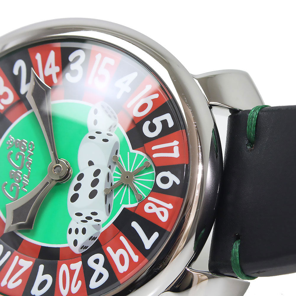 ラスベガス500本限定【500本限定/高級】GaGaMILANO ラスベガス 手巻き腕時計　ガガミラノ