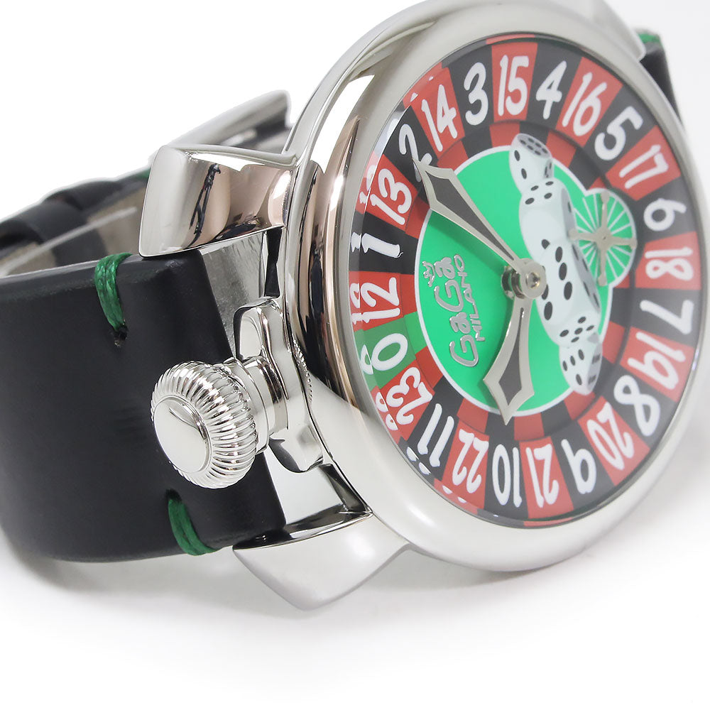 ラスベガス500本限定【500本限定/高級】GaGaMILANO ラスベガス 手巻き腕時計　ガガミラノ