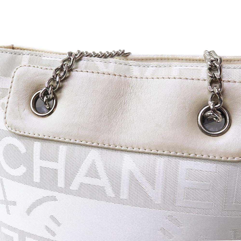 中古】シャネル CHANEL エフェメール 銀座 限定 チェーン トートバッグ 