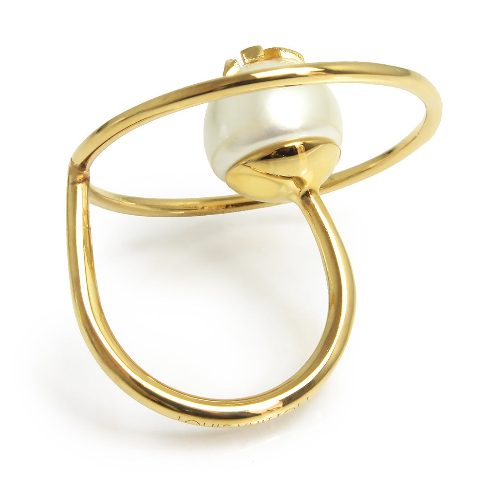 海外限定品◆関税なし【LOUIS VUITTON】ring・LV eclipse pearl Women's LV Eclipse Pearls Rings | LOUIS VUITTON | 24S